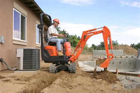 how wide is the smallest mini digger|small excavator for home use.